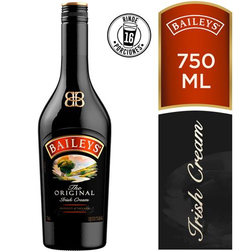 Licor de Crema BAILEYS Original Irish Cream Botella 750ml