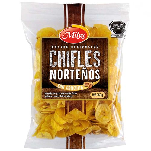 Chifles Norteño MILYS Bolsa 250g