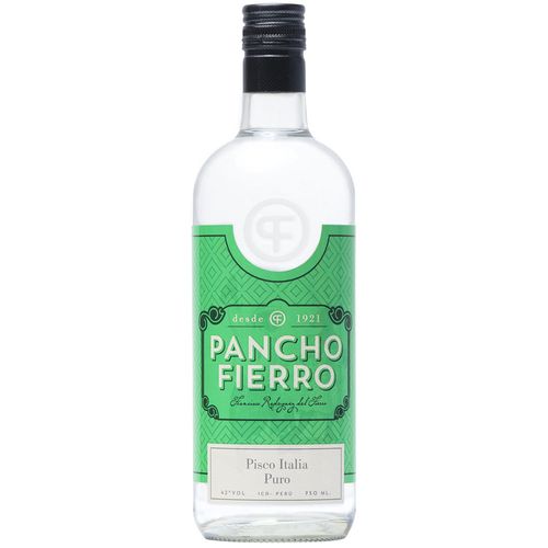 Pisco PANCHO FIERRO Italia Puro Botella 750ml