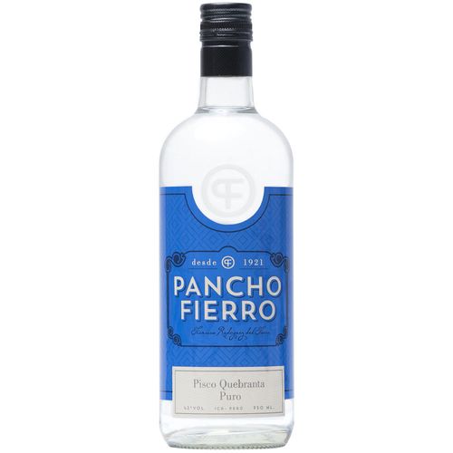 Pisco PANCHO FIERRO Quebranta Puro Botella 750ml