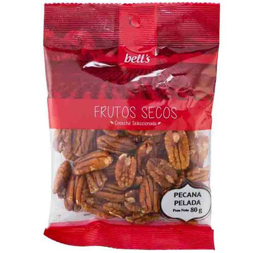 Piqueo BELL'S Pecanas Peladas Bolsa 80g