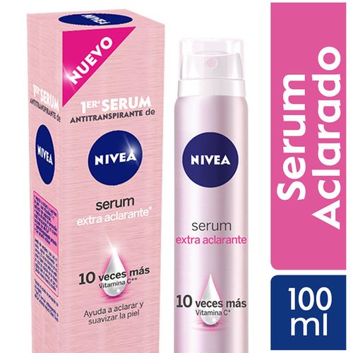 Desodorante en Aerosol para Mujer NIVEA Serum Frasco 100ml