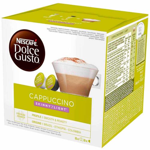 Café Capuccino Skinny NESCAFÉ Dolce Gusto Caja 16 Cápsulas