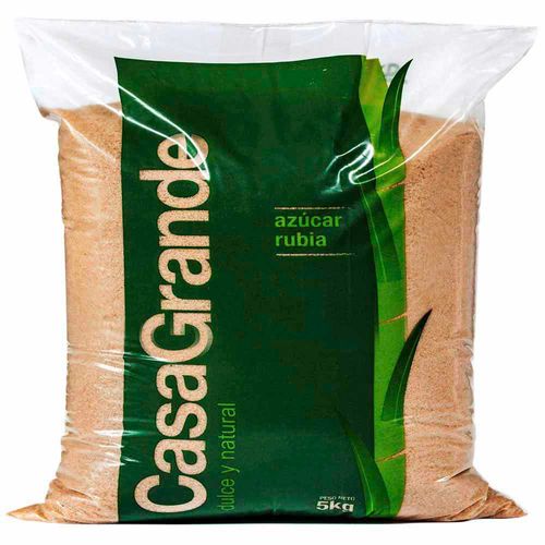 Azúcar Rubia CASA GRANDE Bolsa 5Kg