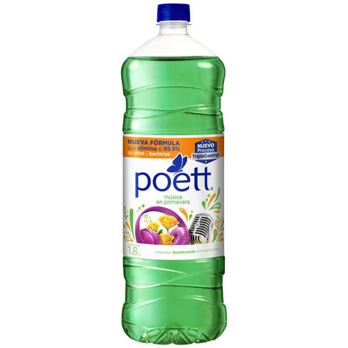 Limpiatodo POETT Musica de Primavera Botella1.8L