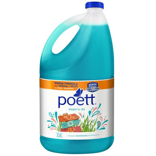 Limpiatodo POETT Alegra tu Día Botella 3.8L