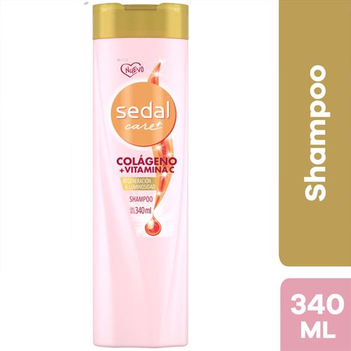 Shampoo SEDAL Colágeno y Vitamina C Frasco 340ml