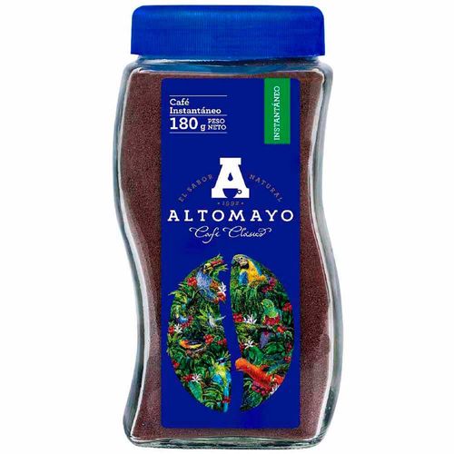 Café Instantáneo ALTOMAYO Clásico Frasco 180g