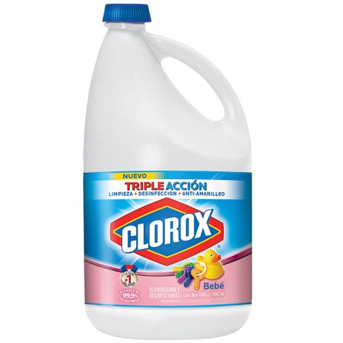 Lejía CLOROX Bebé Galonera 4000g