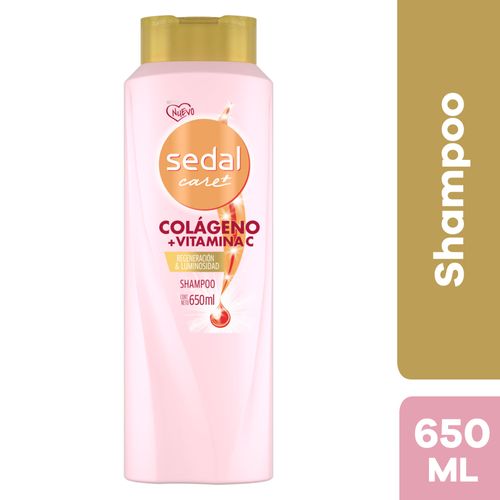 Shampoo SEDAL Colágeno y Vitamina C Frasco 650ml