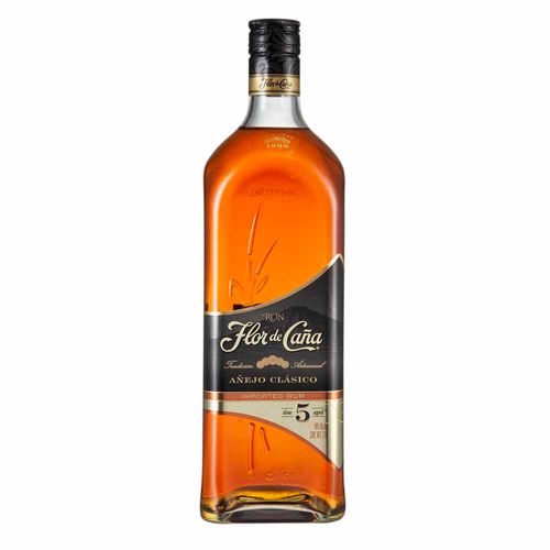 Ron FLOR DE CAÑA Añejo 5 Años Botella 1.75L
