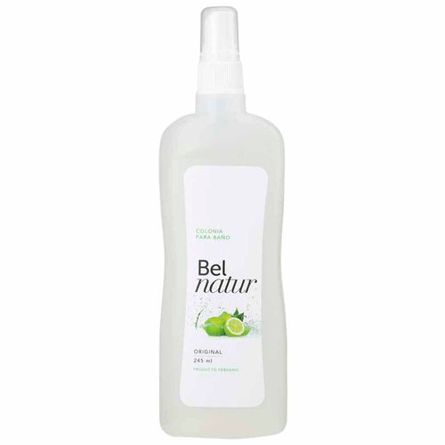 Colonia para Mujer BEL NATUR para Baño Original Botella 245ml