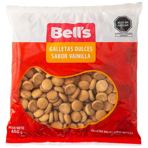 Galletitas BELL’S Sabor a Vainilla Bolsa 450g