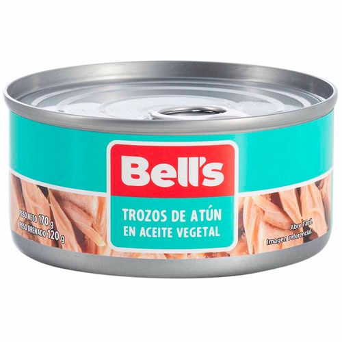 Trozos de Atún BELL’S en Aceite Vegetal Lata 170g