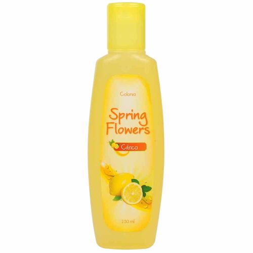 Colonia para Mujer SPRING FLOWERS Cítrica Botella 250ml