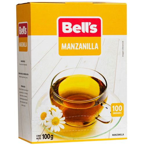 Manzanilla BELL'S Caja 100un