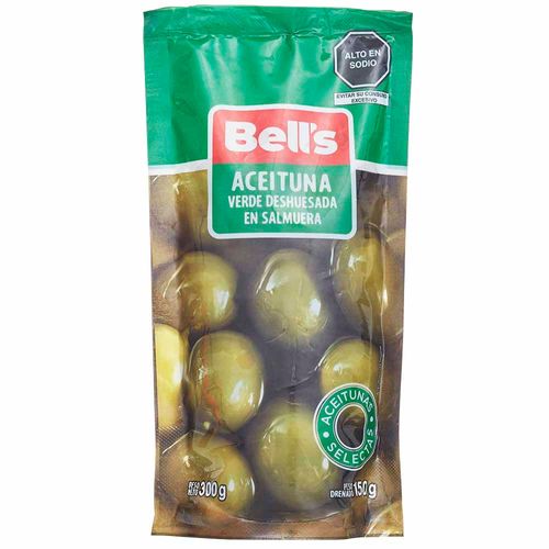 Aceituna Verde Deshuesada BELL'S  Doypack 300g