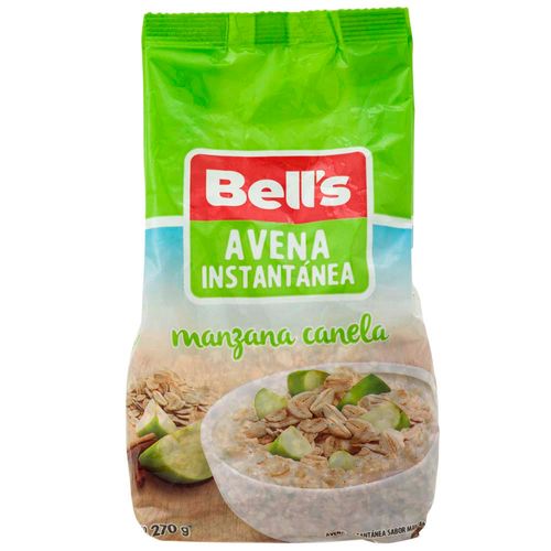 Avena Instantánea BELL'S Manzana y Canela Bolsa 270g