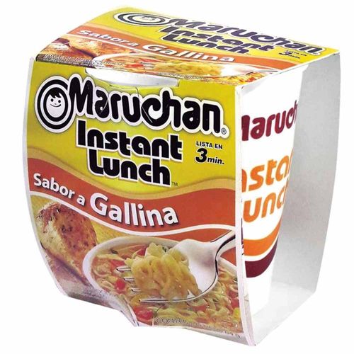 Sopa Instantánea MARUCHAN Gallina Vaso 64g