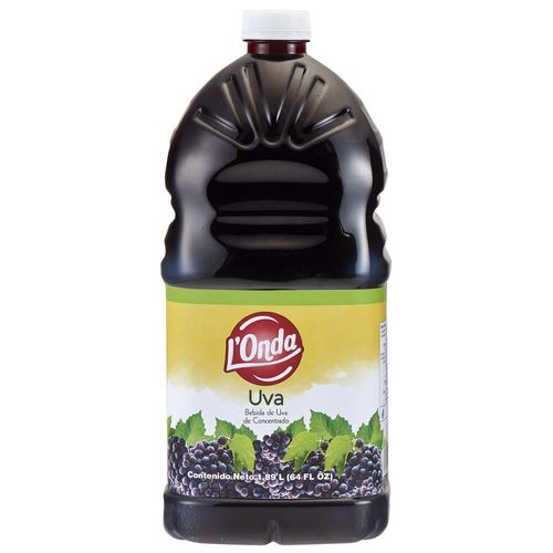 Jugo de Fruta L'ONDA Uva Botella 1.89L