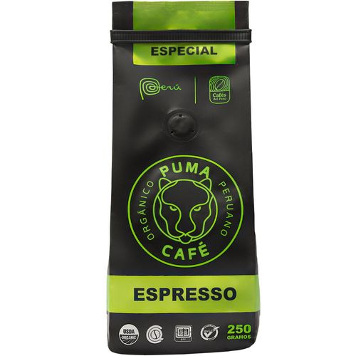 Café Molido PUMA Tostado Espresso Bolsa 250g