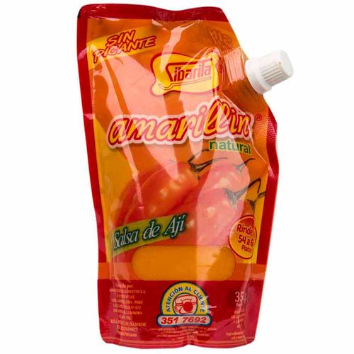 Ají SIBARITA Salsa de ají sin picante Doypack 250Gr