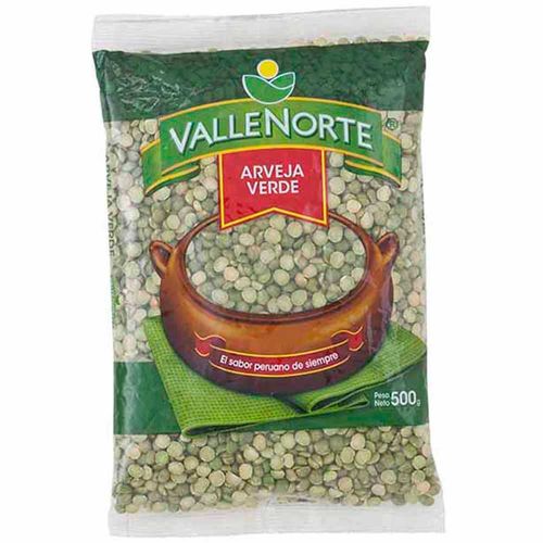 Arveja Verde VALLENORTE Bolsa 500g