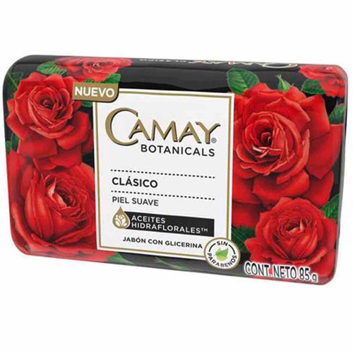 Jabón de Tocador CAMAY Botanicals Clásico Barra 125g Paquete 3un