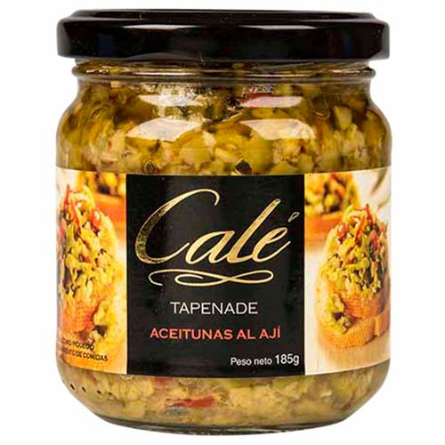 Conserva CALE Aceitunas al ají Frasco 185g