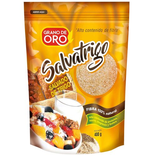 Salvatrigo GRANO DE ORO Salvado de Trigo Doypack 400g