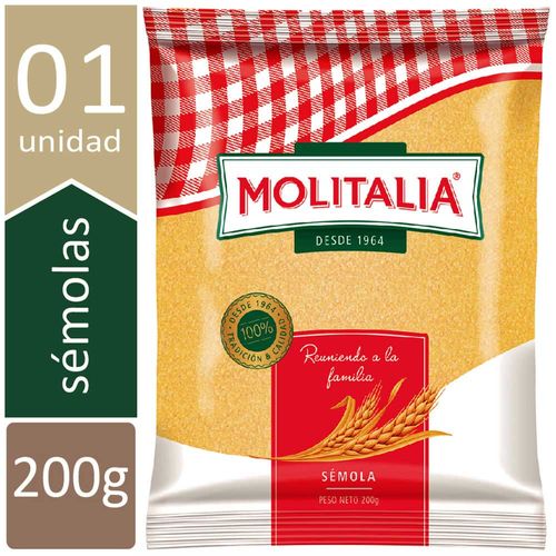 Sémola MOLITALIA Bolsa 200g