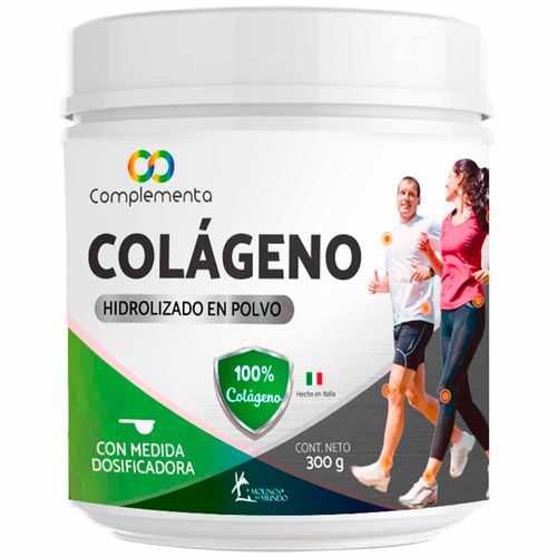 Colágeno en Polvo COMPLEMENTA Hidrolizado en Polvo Frasco 300g