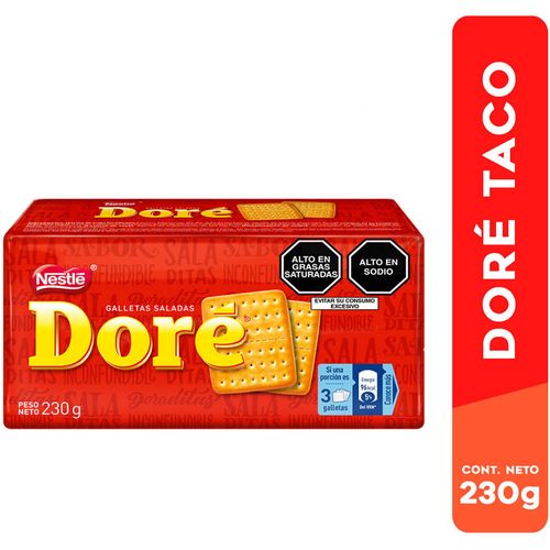 Galletas Saladas DORÉ Paquete 230g