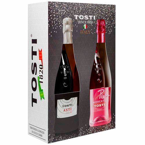 Espumante TOSTI Asti Botella 750ml Paquete 2un