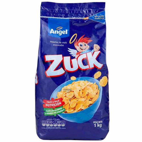 Cereal ÁNGEL Hojuelas de Maíz Azucaradas Doypack 1Kg