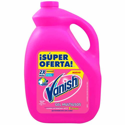 Quitamanchas Líquido VANISH Galonera 3.78L