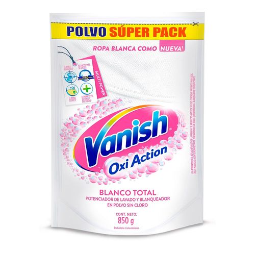 Quitamanchas VANISH White Gold Paquete 850g