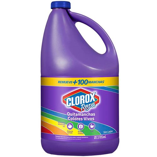 Quitamanchas Líquido CLOROX Poder Dual Botella 3.785Kg