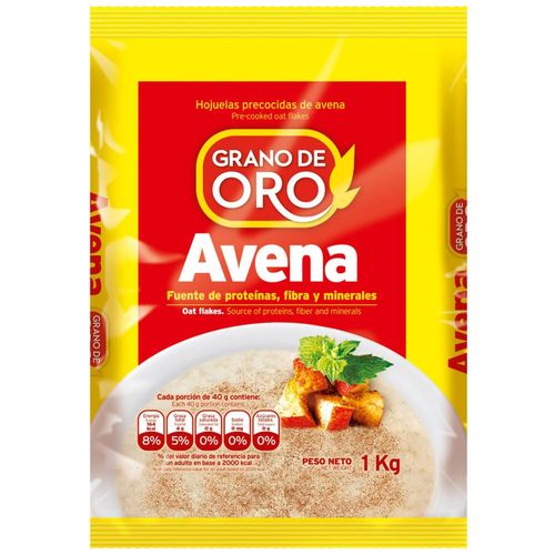 Avena GRANO DE ORO Bolsa 1Kg