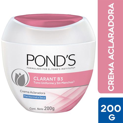 Crema Facial POND'S Clarant B3 Piel Seca Frasco 200g