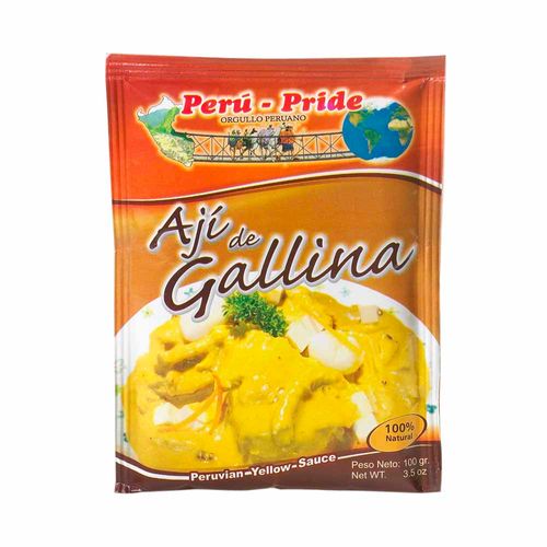 Ají de Gallina PERÚ PRIDE Bolsa 100g