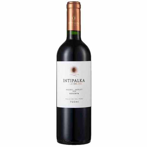 Vino INTIPALKA Malbec Merlot Reserva Botella 750ml