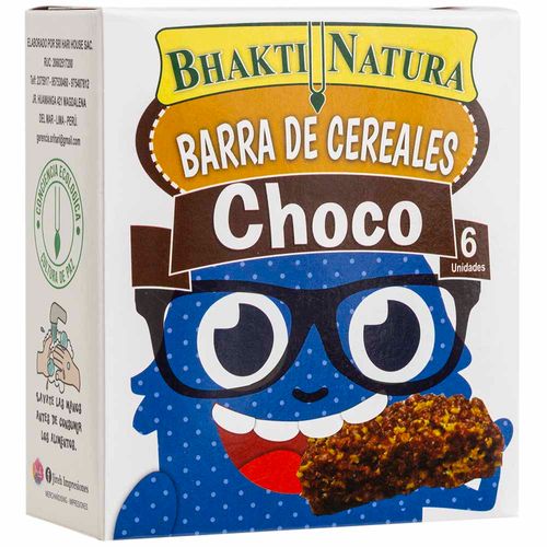 Barra de Cereal BHAKTI NATURA Chocolate Caja 60g