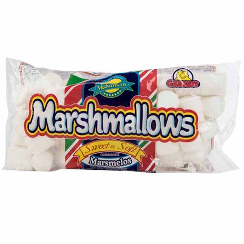 Marshmallow GUANDY Sabor a vainilla Bolsa 255Gr
