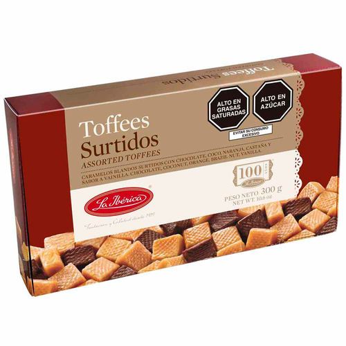 Toffee LA IBERICA Surtidos Caja 300Gr