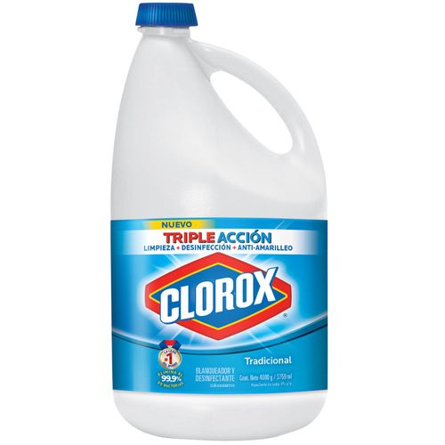 Lejía CLOROX Tradicional Galonera 4L