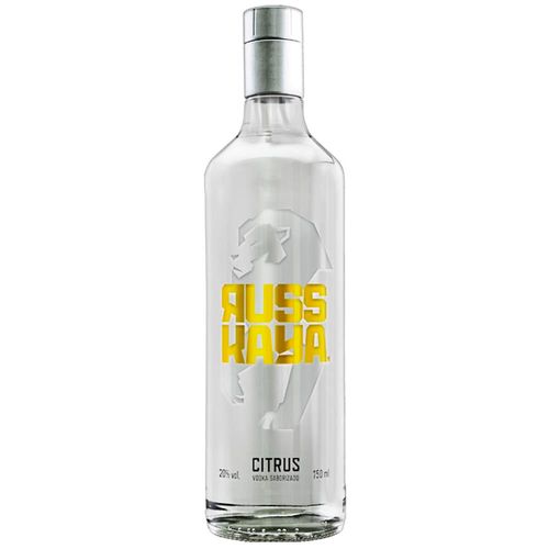 Vodka RUSSKAYA Citrus Botella 750ml