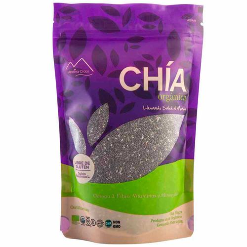 Chía Orgánica ANDINA CROPS Doypack 250g