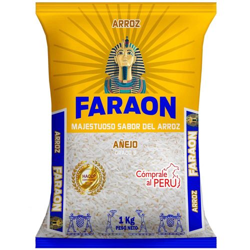 Arroz Añejo Amarillo FARAÓN G3 Bolsa 1Kg