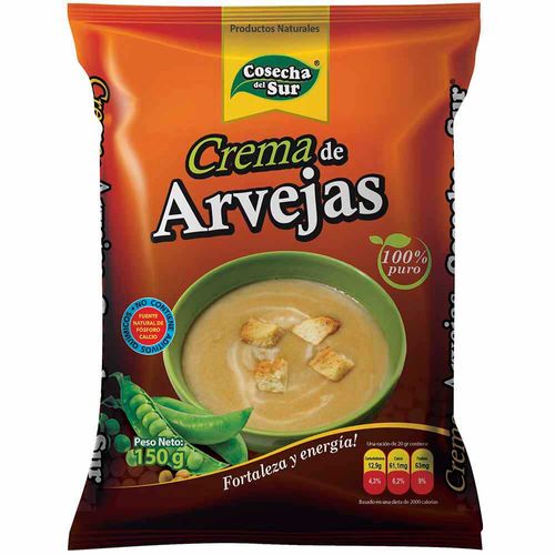 Crema de Arvejas ACSUR Bolsa 150g